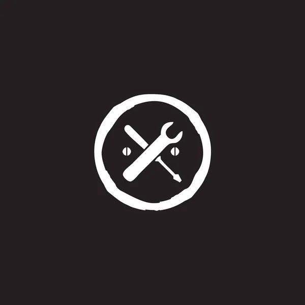 Chave logotipo design vetor ilustração — Vetor de Stock