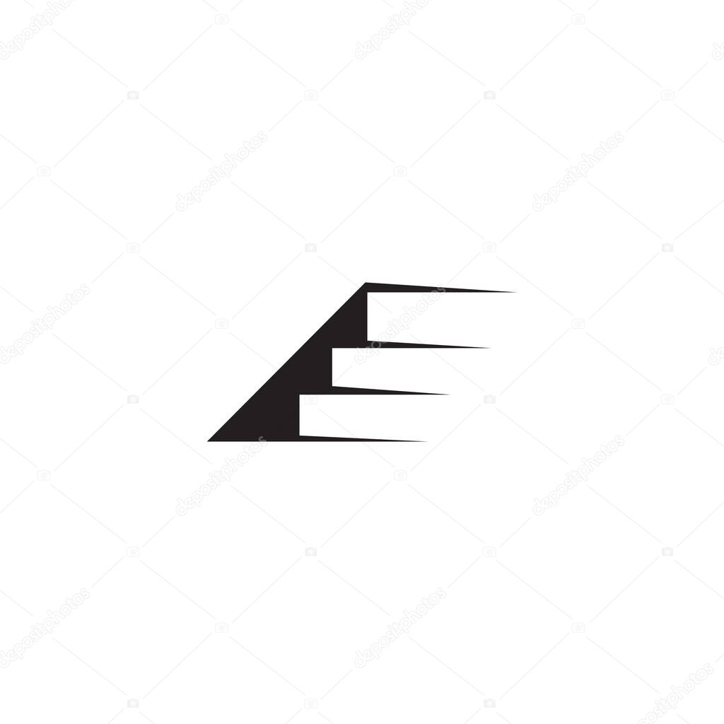 Stair icon logo design icon vector illustration template