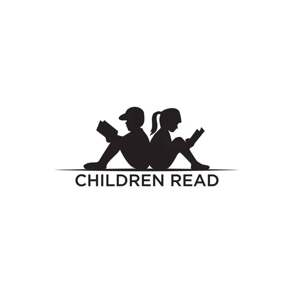 Childrean 디자인 템플릿 일러스트 — 스톡 벡터