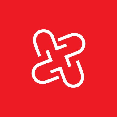 Topluluk ve evlat edinme logosu tasarım vektörü şablonu