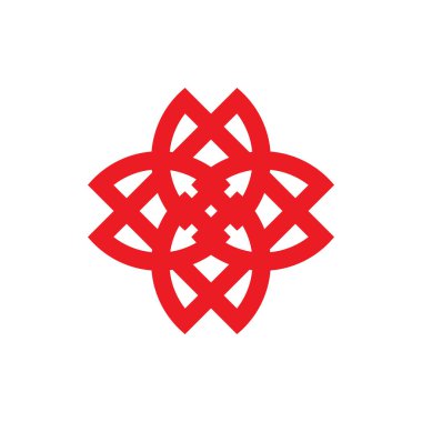 Topluluk ve evlat edinme logosu tasarım vektörü şablonu