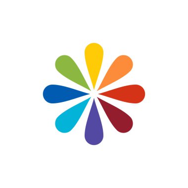 Topluluk ve evlat edinme logosu tasarım vektörü şablonu