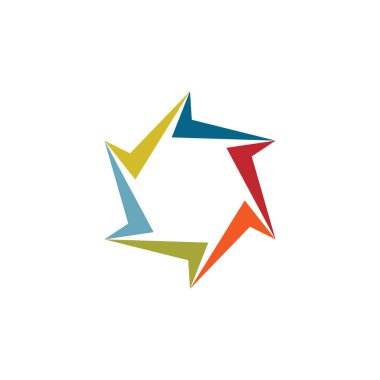 Topluluk ve evlat edinme logosu tasarım vektörü şablonu