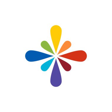 Topluluk ve evlat edinme logosu tasarım vektörü şablonu