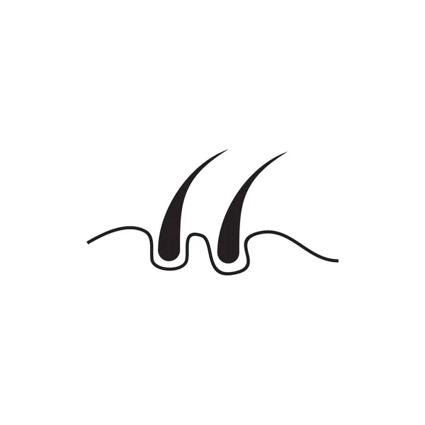 Modelo Vetor Design Logotipo Ícone Tratamento Cabelo —  Vetores de Stock