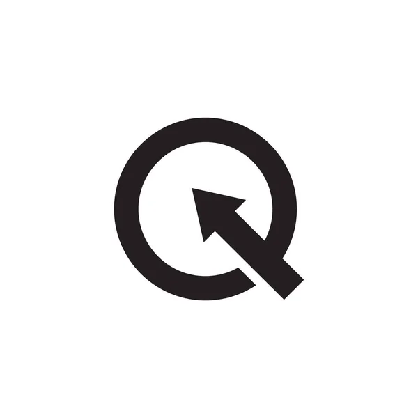 Начальный Шаблон Логотипа Буквы — стоковый вектор