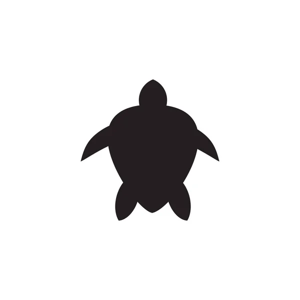 カメの動物のロゴのアイコンのデザインベクトルテンプレート — ストックベクタ