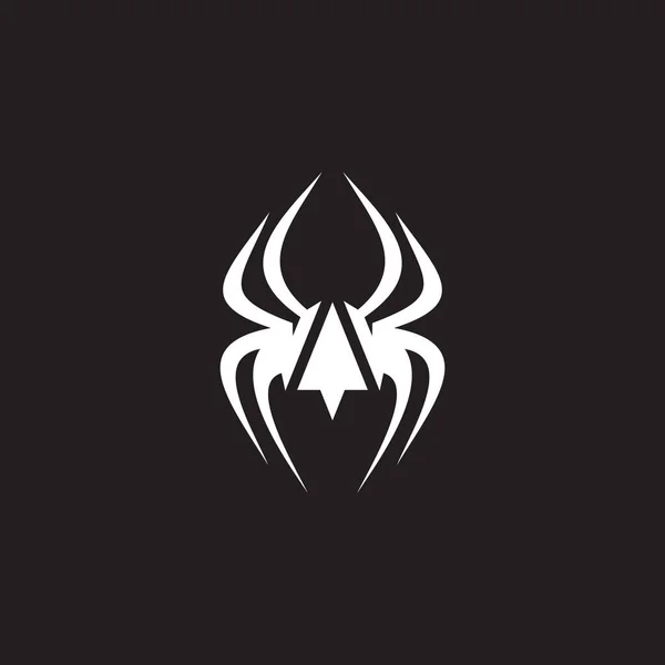 Plantilla Vectorial Diseño Logo Spider — Vector de stock
