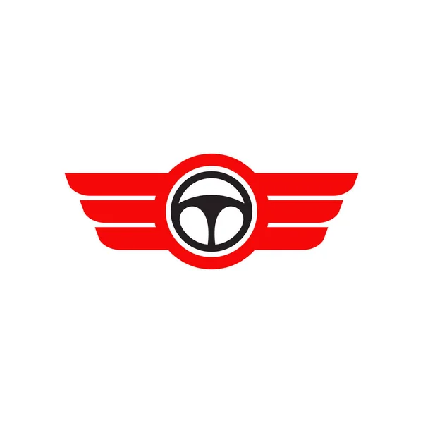 Auto Lenkung Symbol Logo Design Vektor Vorlage — Stockvektor