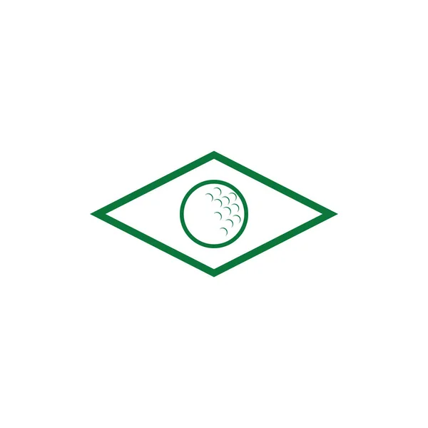 Γήπεδο Εικονίδιο Λογότυπο Σχεδιασμό Διάνυσμα Πρότυπο — Διανυσματικό Αρχείο