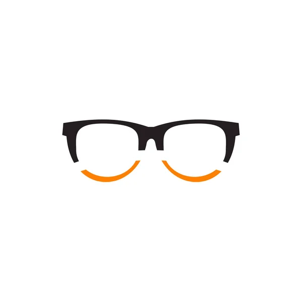 Göz Gözlüğü Optik Logo Tasarım Şablonu — Stok Vektör