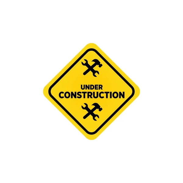 Construction Symbol Design Vector Template — Stock Vector