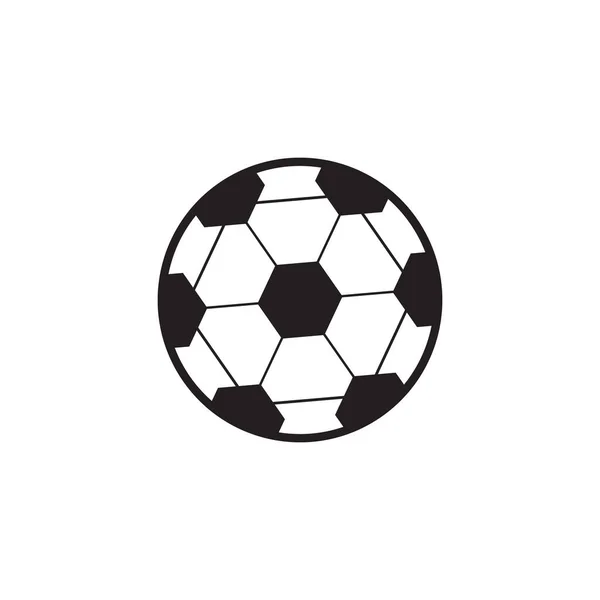 Diseño Del Logotipo Fútbol Fútbol Con Uso Plantilla Icono Vector — Vector de stock