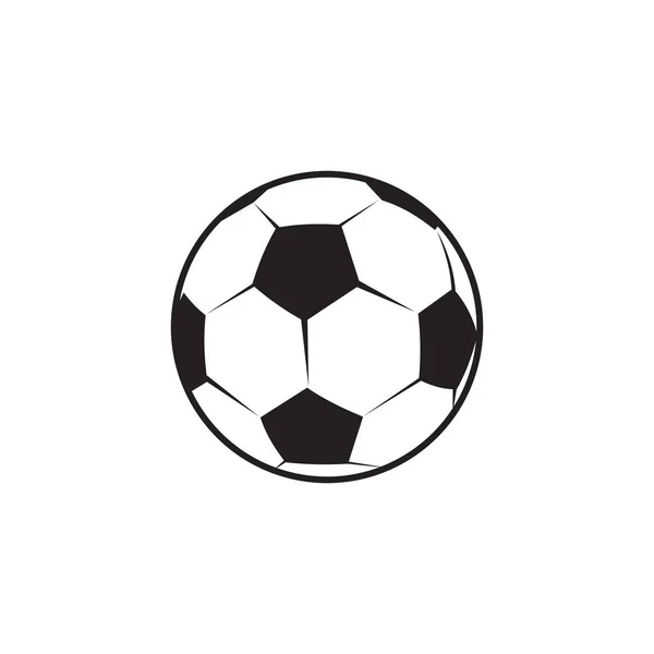 Diseño Del Logotipo Fútbol Fútbol Con Uso Plantilla Icono Vector — Vector de stock