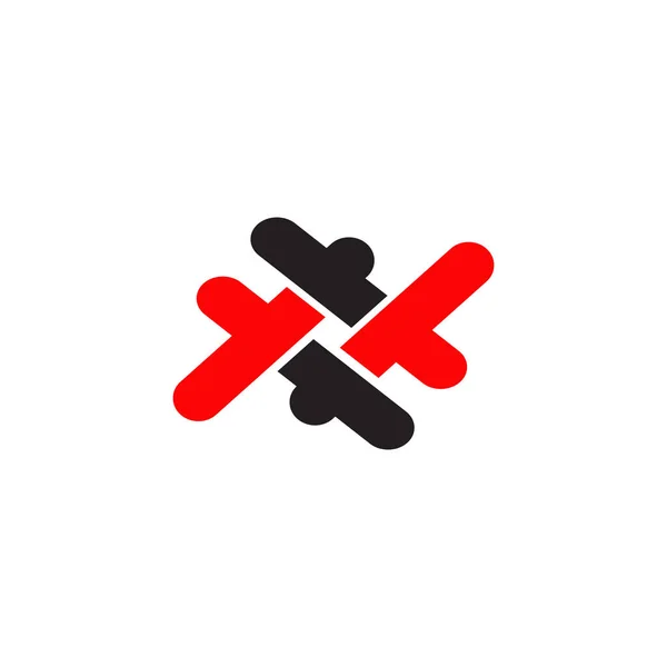 Etiket Simgesi Logo Tasarım Vektörü Şablonu — Stok Vektör