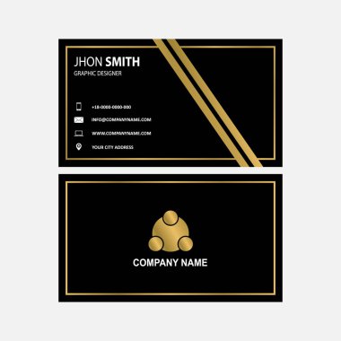 Altın Tasarımlı İş Kartı