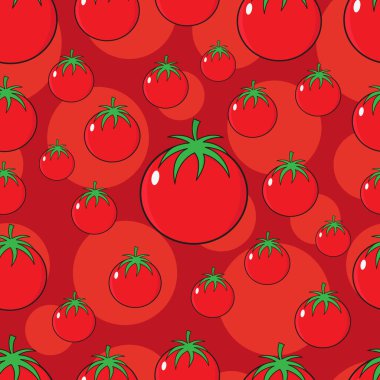 Domates deseni dikişsiz arkaplan