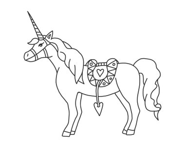 Realistic Unicorn Drawing Free Vector Eps Cdr Ai Svg Vector Illustration Graphic Art