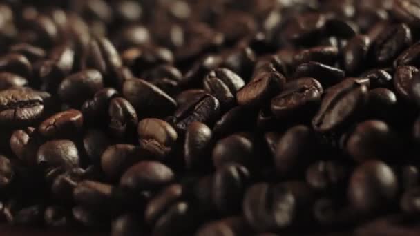 Ember Kávébabot Keverget Serpenyőben Fakanállal Gőz Gabonából Jön Lassú Mozgás — Stock videók