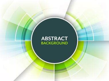 Metin için dairesel bir yer ile arka plan.