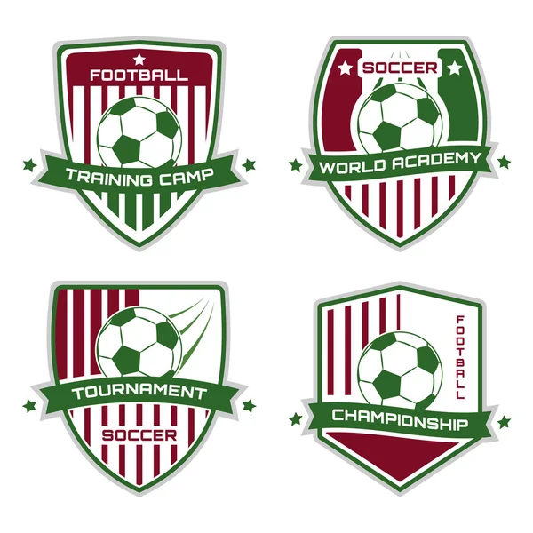 Символ футбола. Логотип футбола. Векторная иллюстрация . — стоковый вектор