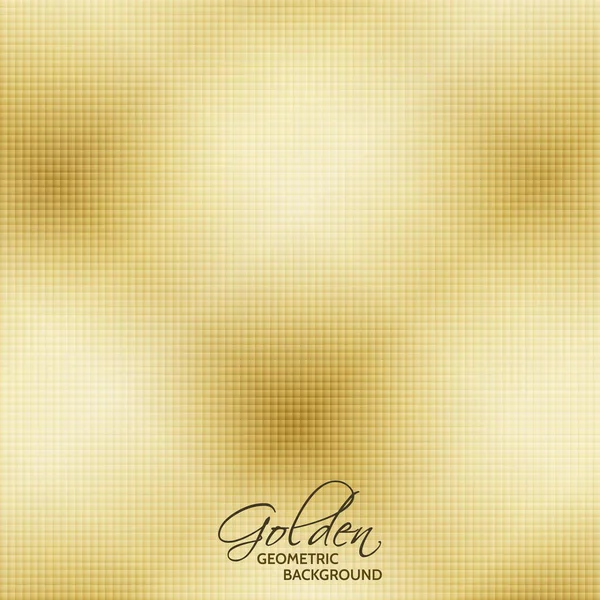 黄金の背景。ゴールドのテクスチャ. — ストックベクタ