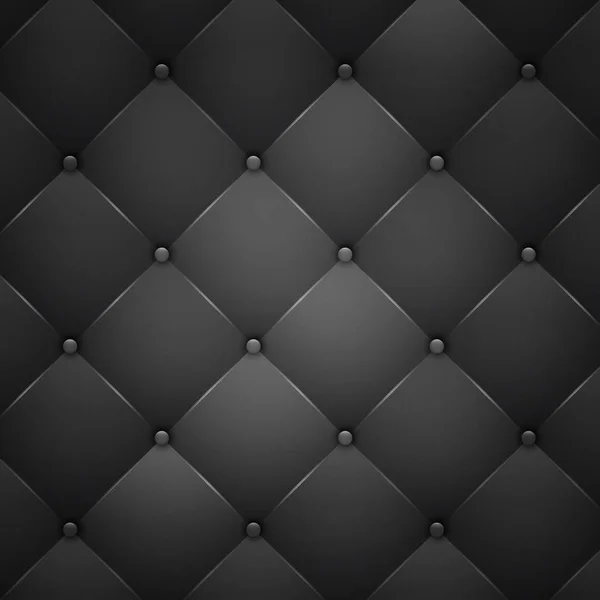 Texture cuir noir . — Image vectorielle