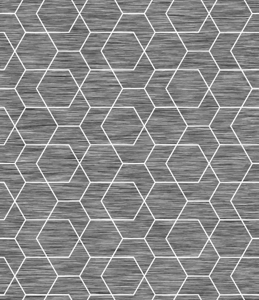 Pola Heather Seamless Line Geometric Gray Marl - Stok Vektor