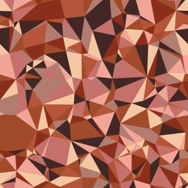 Rastgele pembe üçgen desenli döşeme karışıklığı