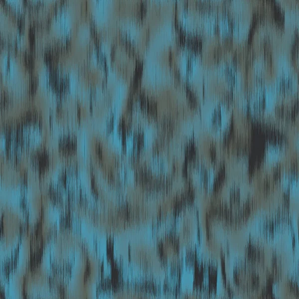 Fuzzy peau animale motif sans couture swatch en bleu — Image vectorielle