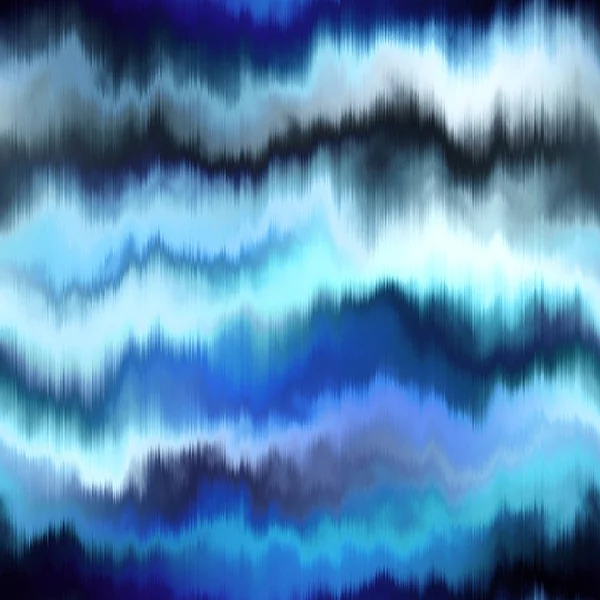 Abstraktní barvený efekt indigo modrý bezešvý vzor — Stock fotografie