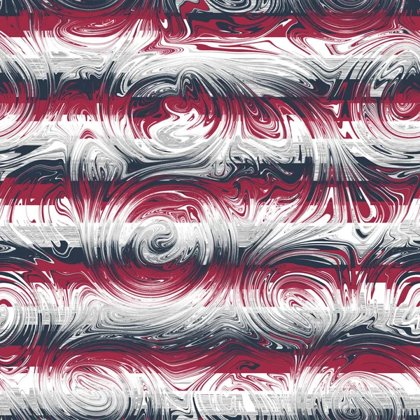 Snurrade ränder 4 juli Usa patriotiskt mönster — Stockfoto