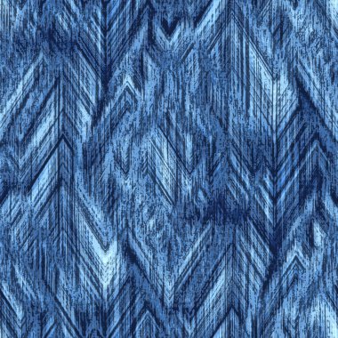 İndigo siyanotip boyalı efekt eskimiş donanma deseni