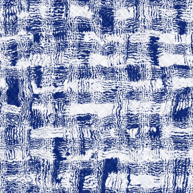 İndigo siyanotip boyalı efekt eskimiş donanma deseni