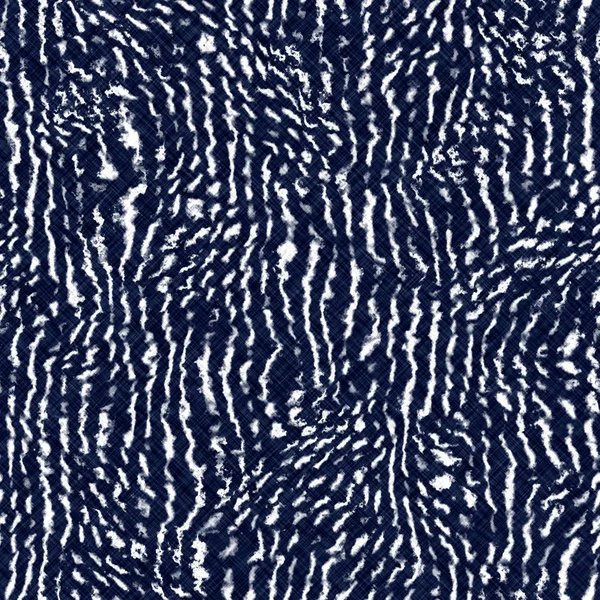 Indigo cyanotype dyed effect worn navy pattern