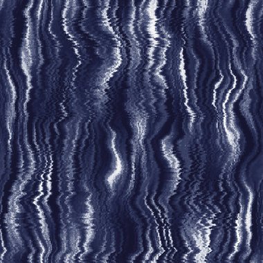 Indigo cyanotype dyed effect worn navy pattern clipart