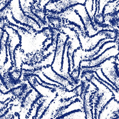 İndigo siyanotip boyalı efekt eskimiş donanma deseni