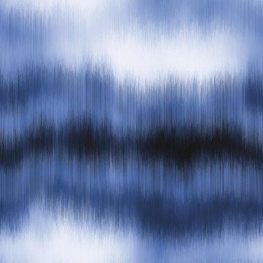 Yumuşak bulanık ikat gradyan ombre dipsiz çivit