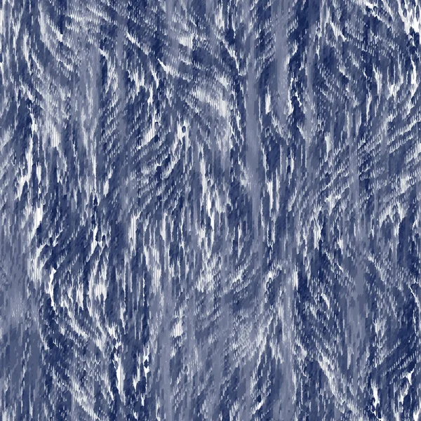 Indigo cyanotype effet teint motif marine usé — Image vectorielle