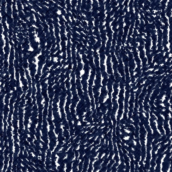 Indigo cyanotype effet teint motif marine usé — Image vectorielle