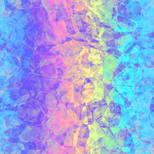 Holographic ink bleed seamless pattern in rainbow — Stock Photo, Image