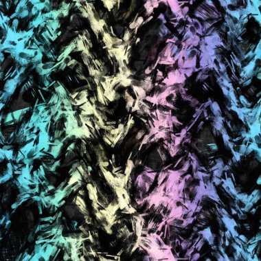 Soyut boya fırça izi beneksiz fayans