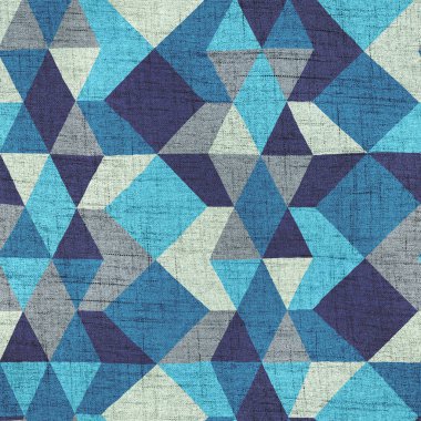 Baskılı döşeme, koltuk örtüsü giyilmiş eski jeo kumaş.