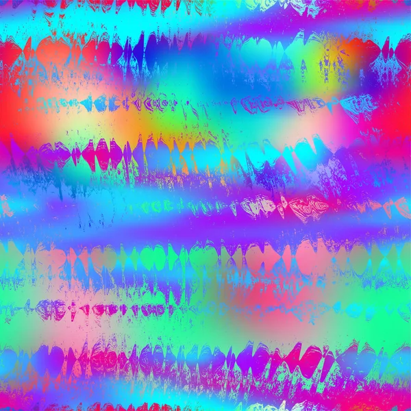 Vivid hyper bright ombre rainbow seamless pattern — Stock Photo, Image