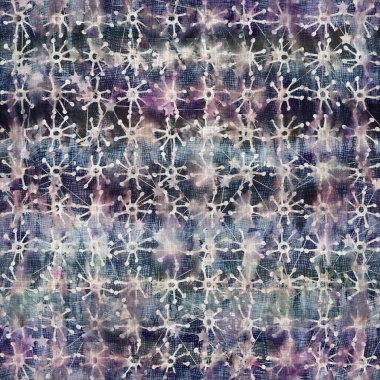 Karışık ortam kolajı yıllandırılmış pürüzsüz desen örneği