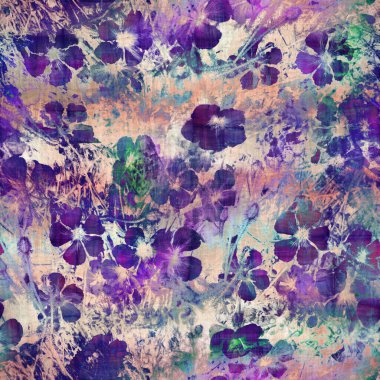 Suluboya mürekkep kanayan kumaş dokusu örneği