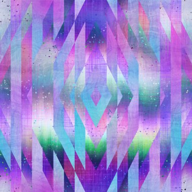 Sürreal ombre harmanlama dijital desen kumaş örtüsü