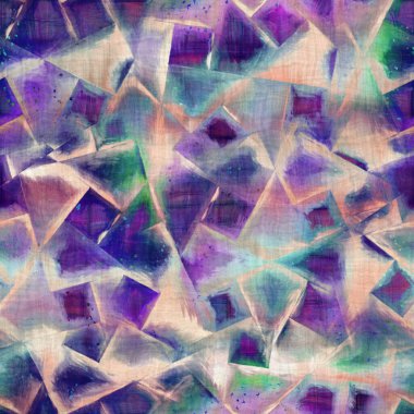 Suluboya mürekkep kanayan kumaş dokusu örneği