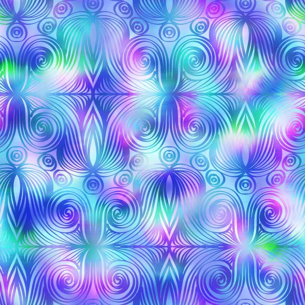 Surreal ombre blend digital pattern overlay swatch — Stock Photo, Image