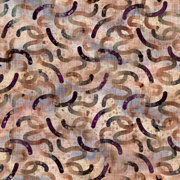Sepia slitna posh lyxig sömlös mönster fläck — Stockfoto